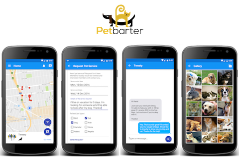 Petbarter Android App
